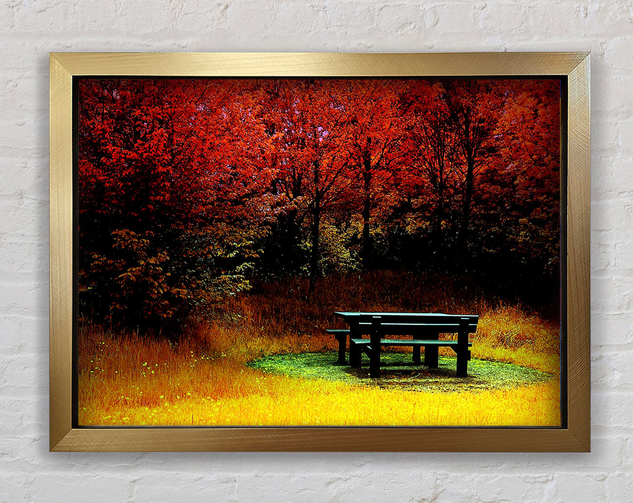 The Secret Garden Hideaway Framed Print