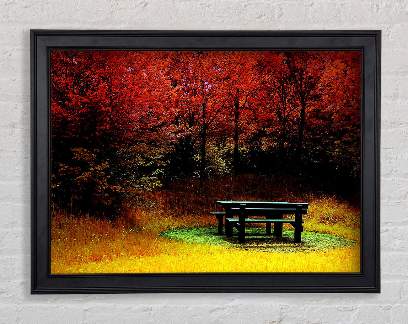 The Secret Garden Hideaway Framed Print
