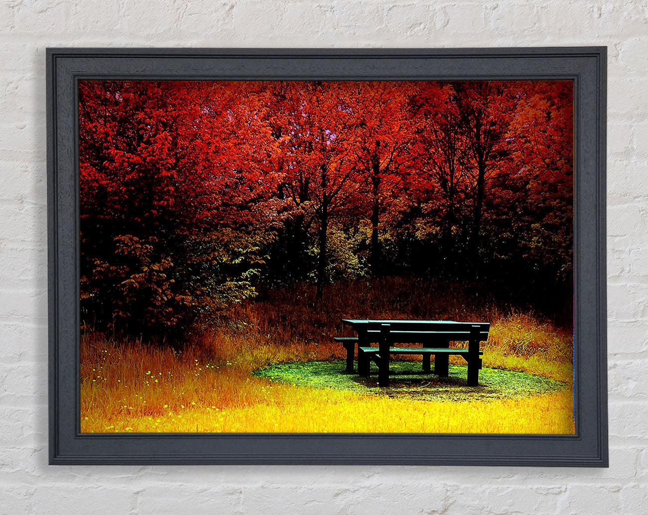 The Secret Garden Hideaway Framed Print