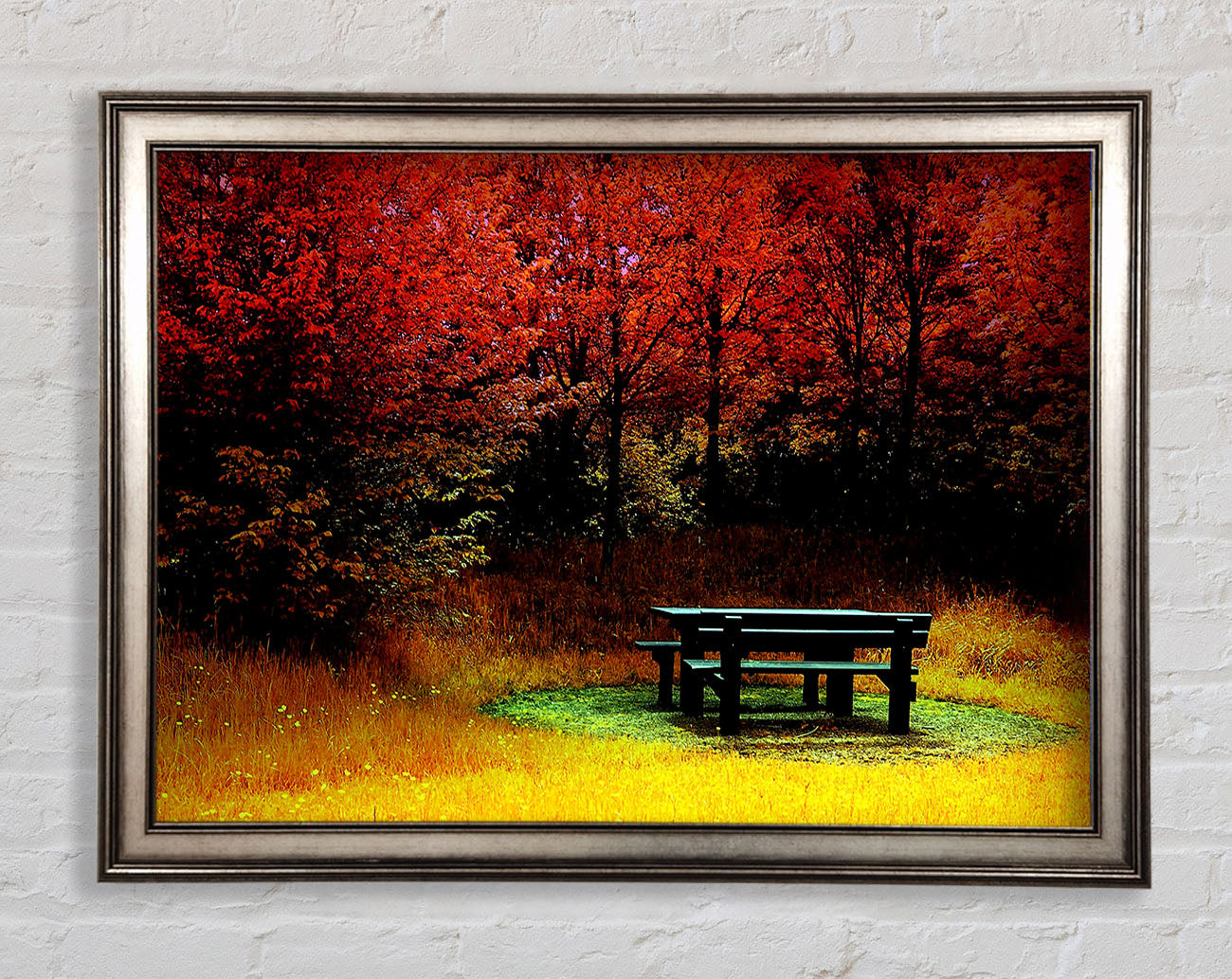 The Secret Garden Hideaway Framed Print