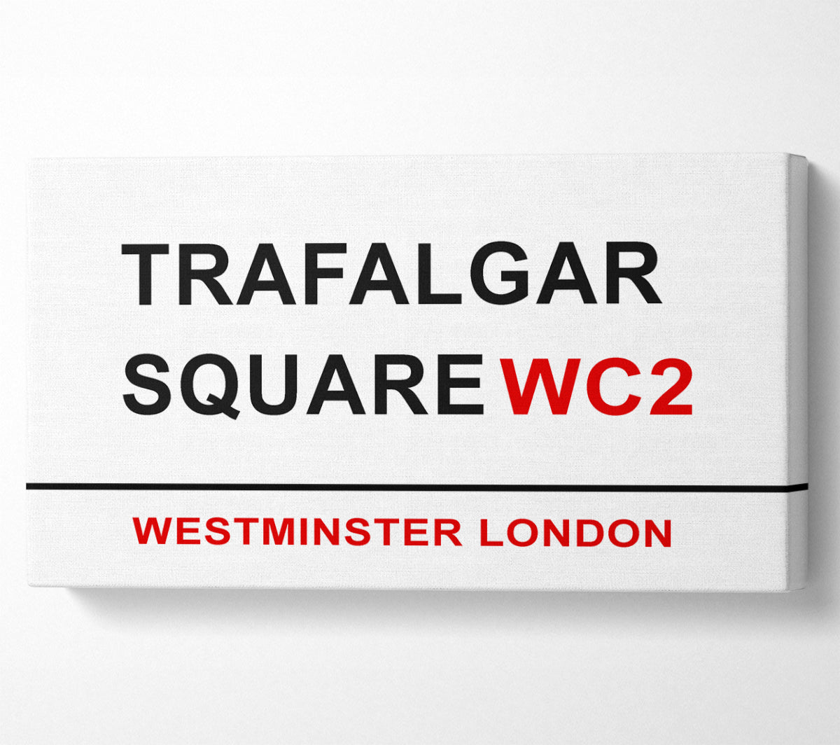 Trafalgar Square Signs Canvas Wall Art