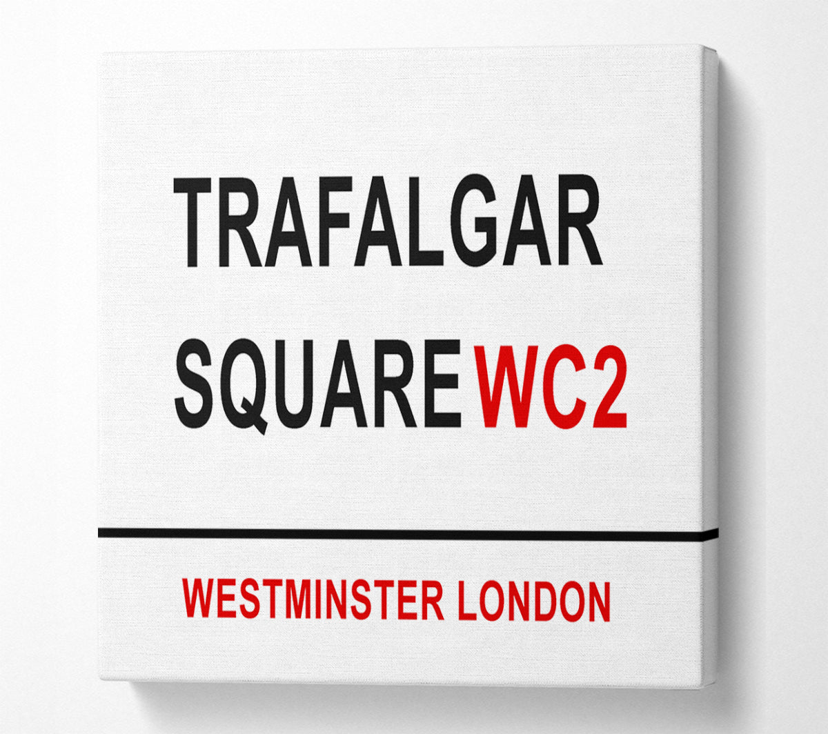 Trafalgar Square Signs Canvas Wall Art