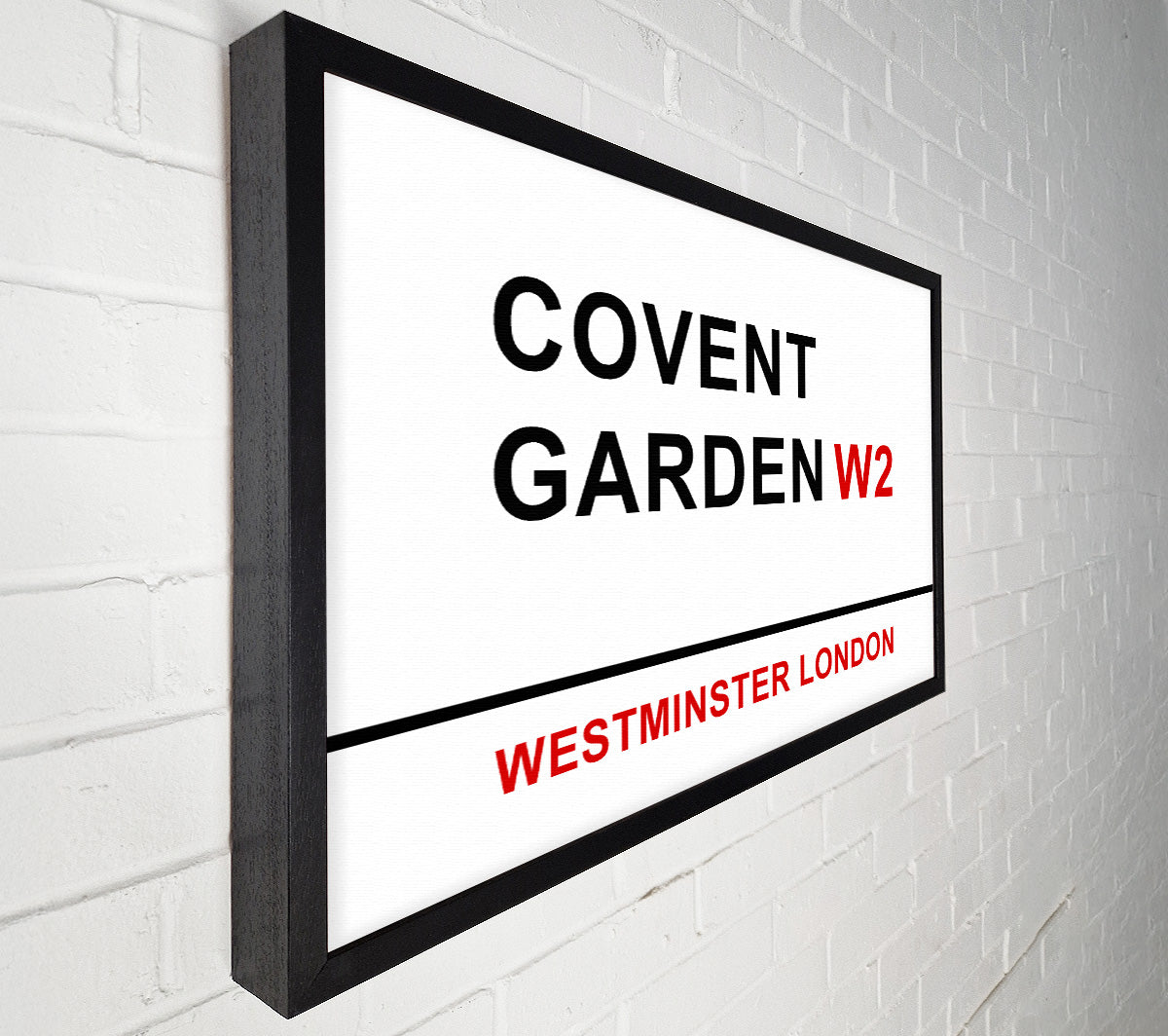 Covent Garden Signs Canvas Print