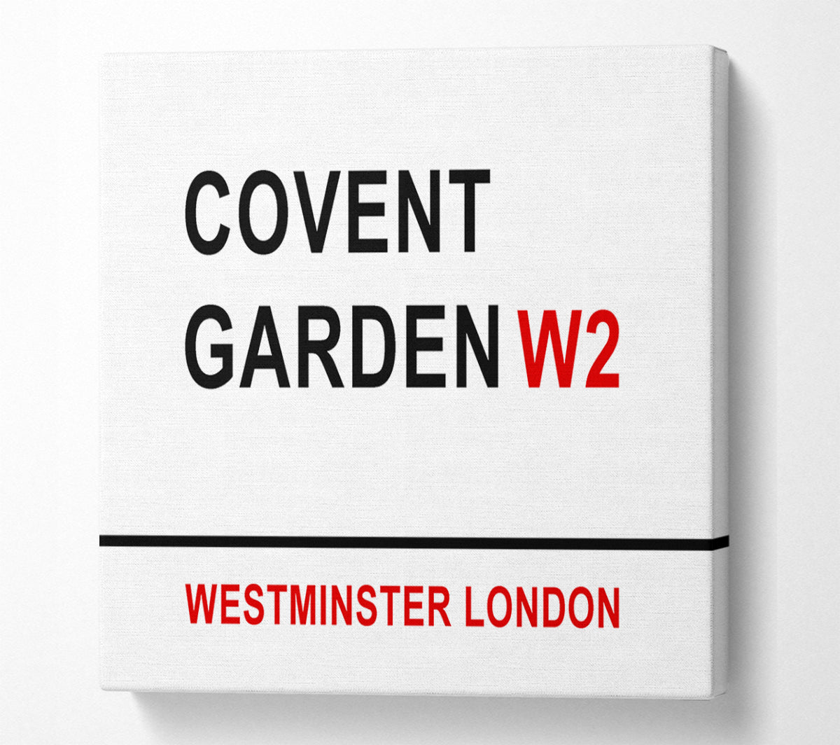 Covent Garden Signs Canvas Print