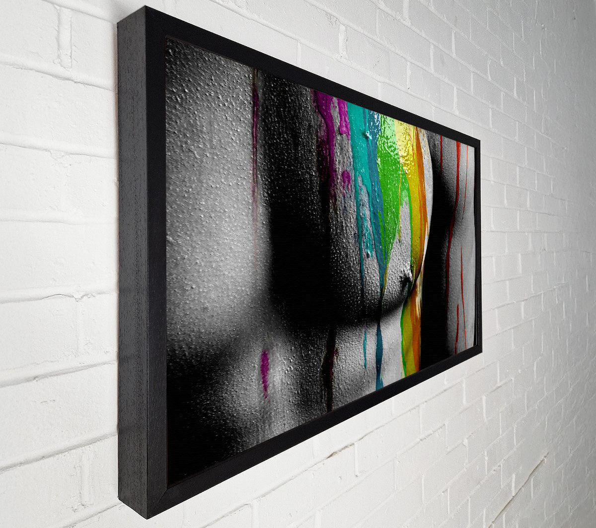 Torso Muscles Canvas Wall Art
