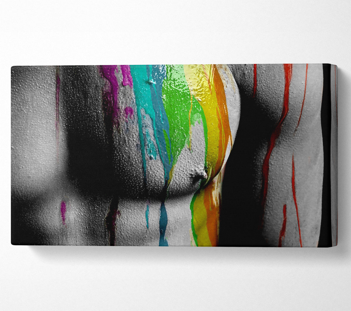 Torso Muscles Canvas Wall Art