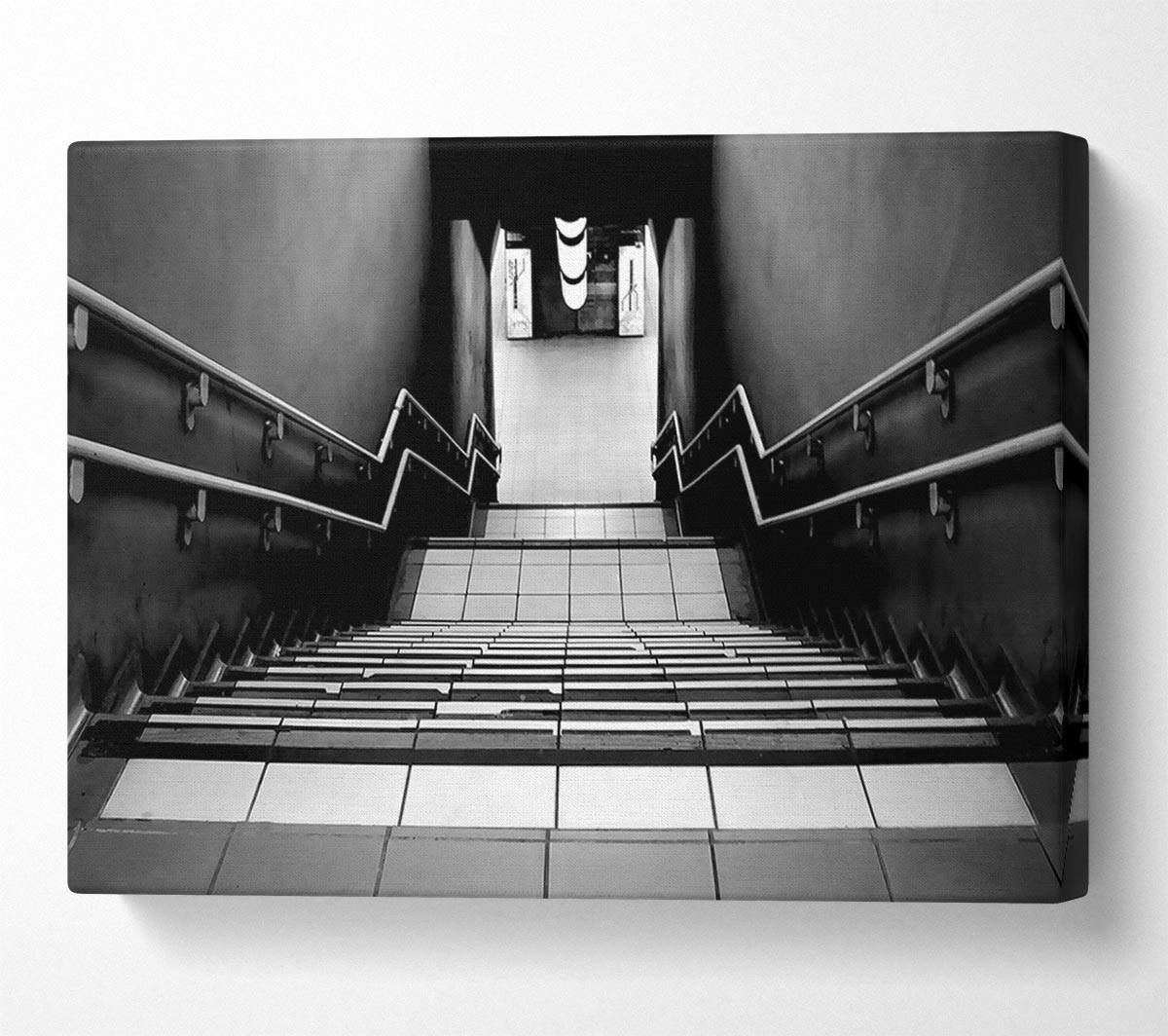 Subway Stairs Canvas Wall Art