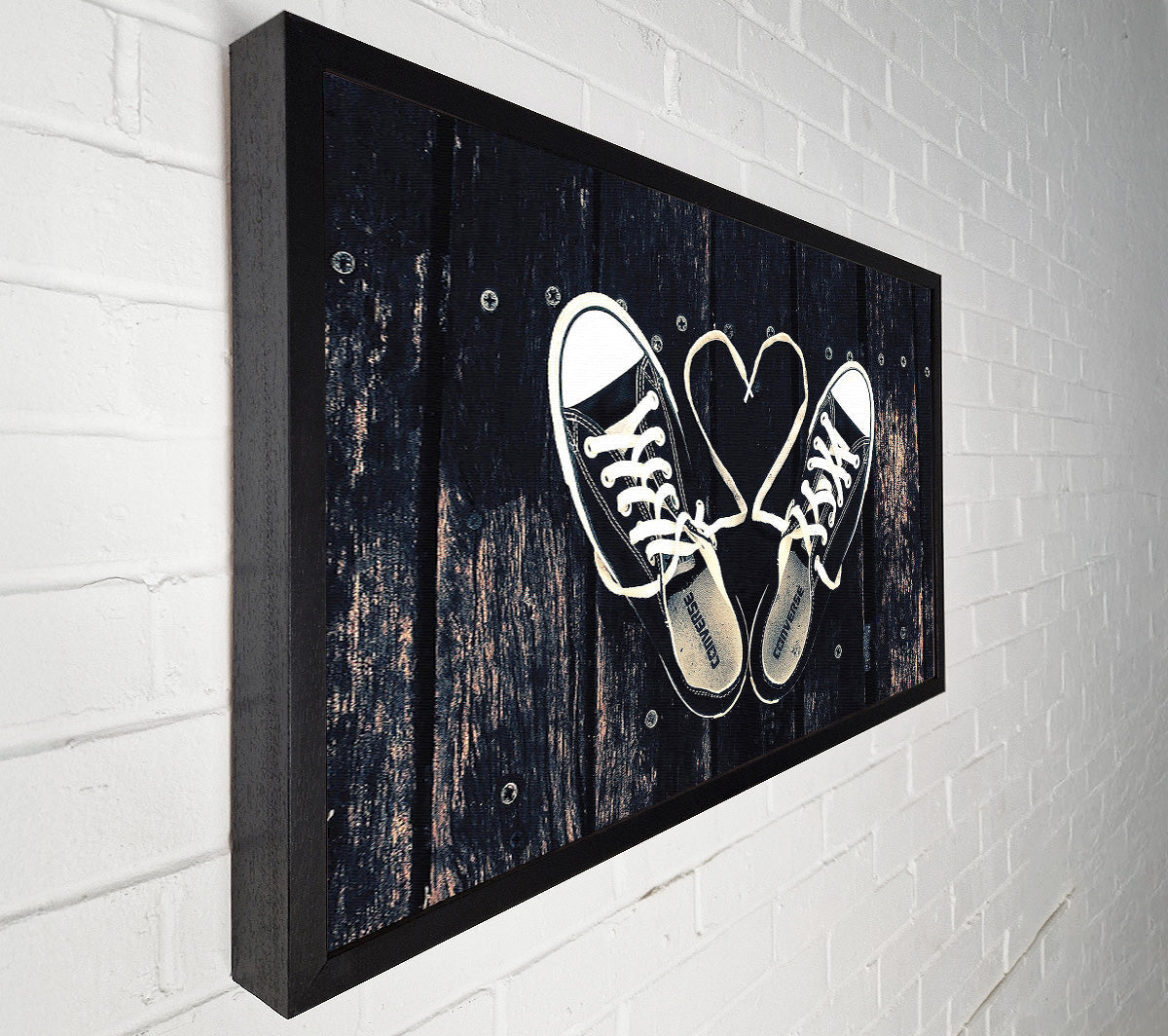 Sneakers Love Canvas Wall Art