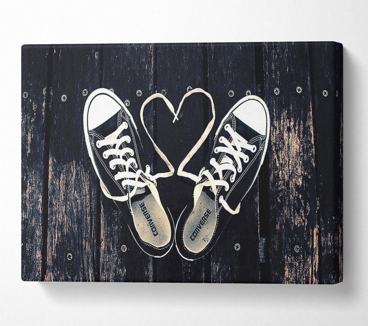 Sneakers Love Canvas Wall Art