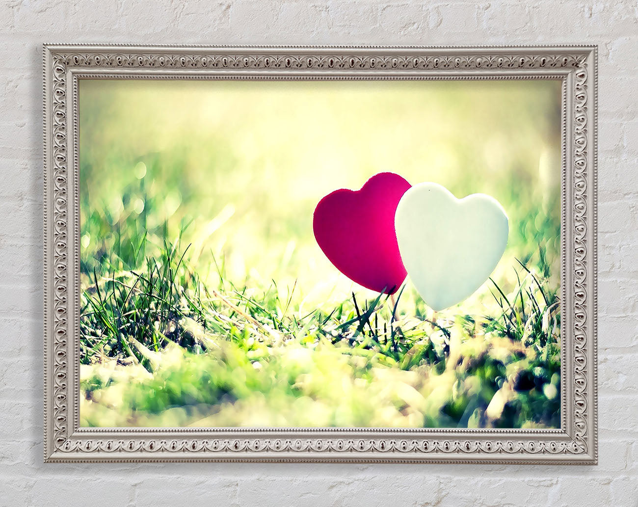 Valentines Day Hearts Framed Print