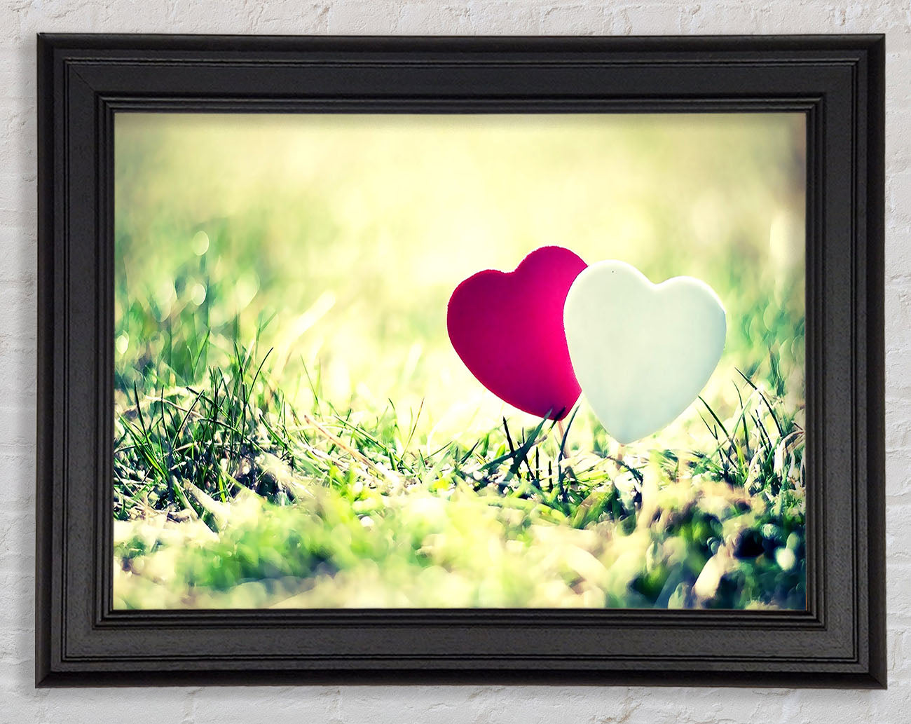 Valentines Day Hearts Framed Print