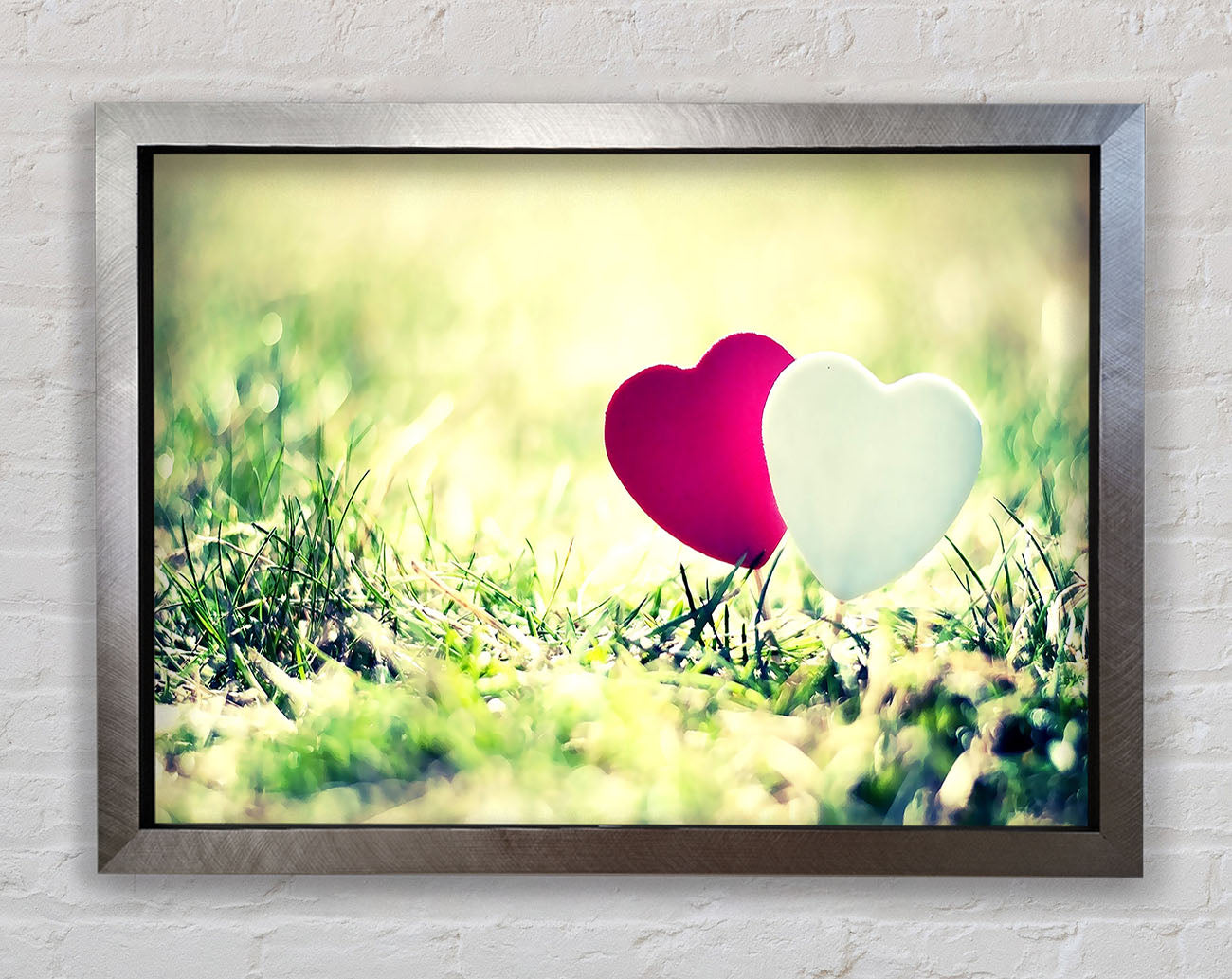 Valentines Day Hearts Framed Print