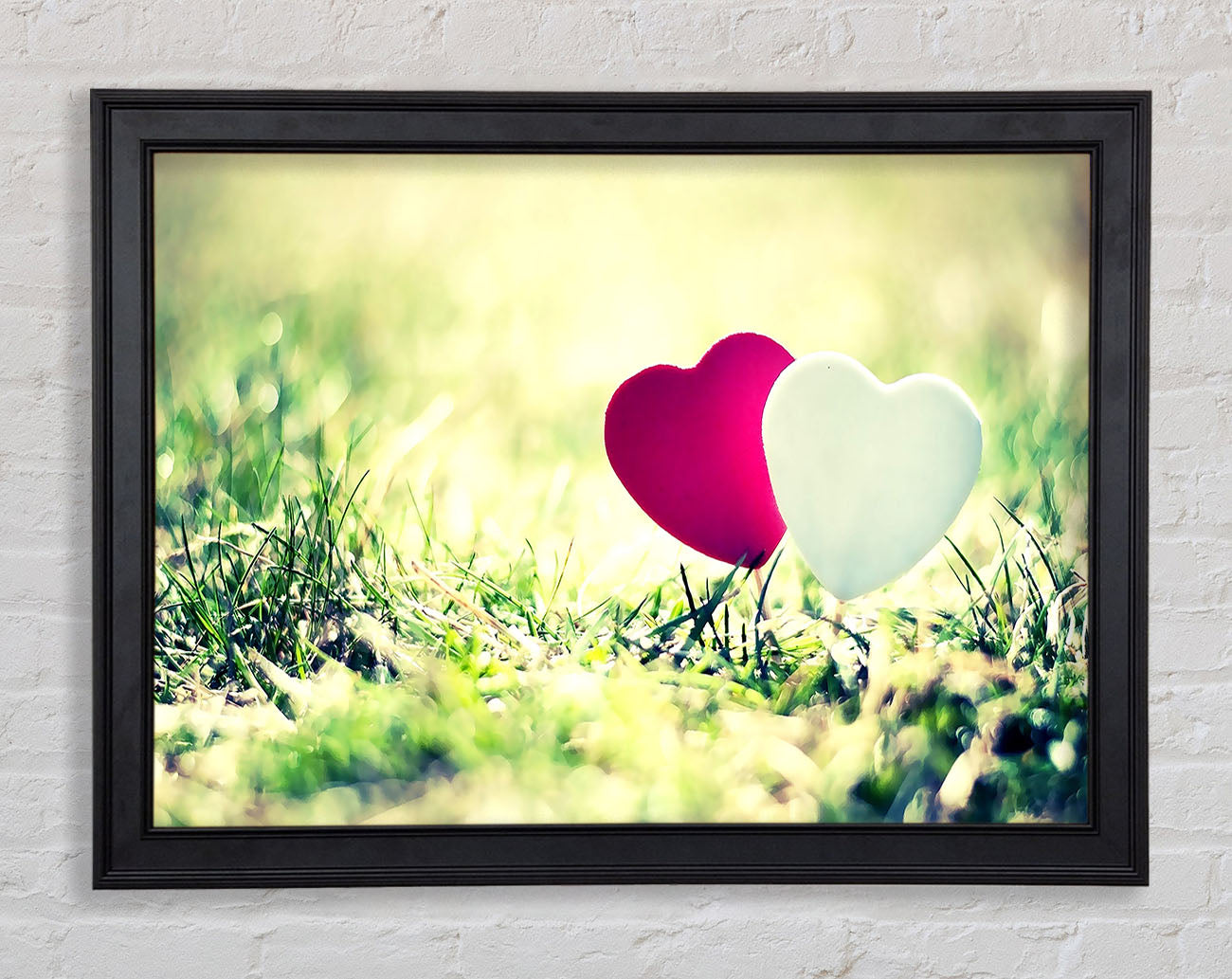 Valentines Day Hearts Framed Print