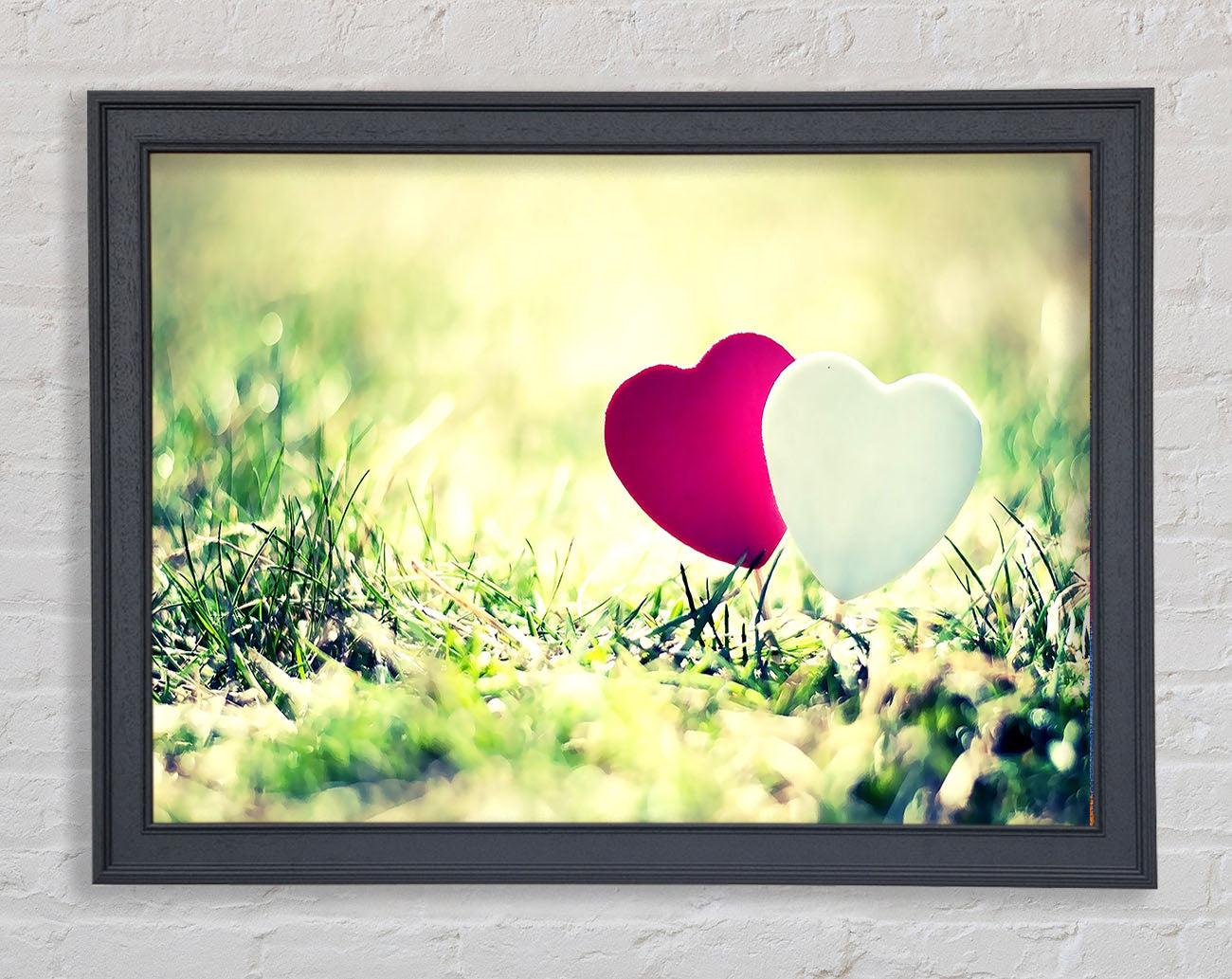 Valentines Day Hearts Framed Print
