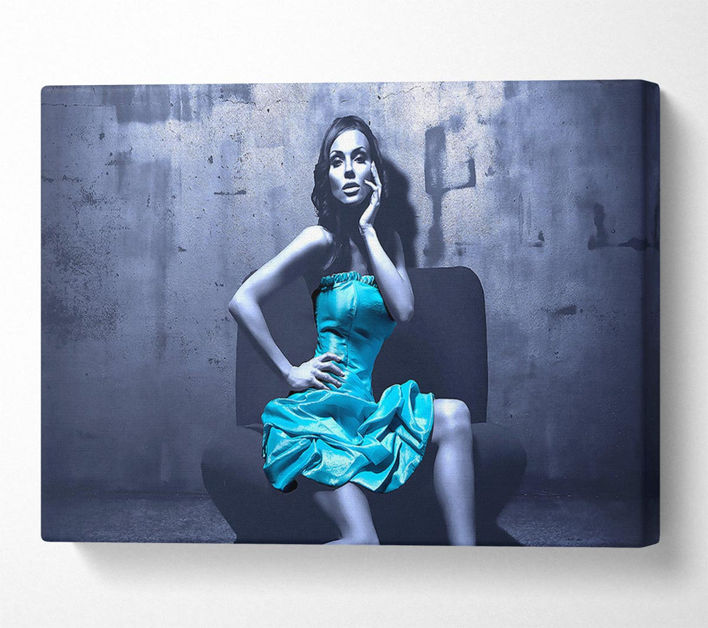 Model Canvas Print