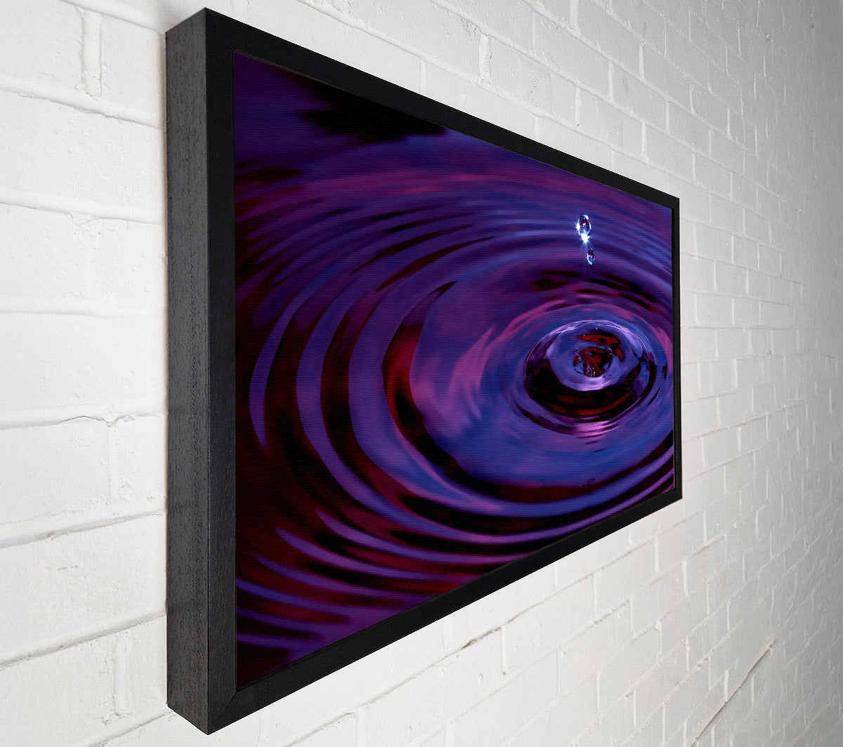 Abstract Drop Canvas Art