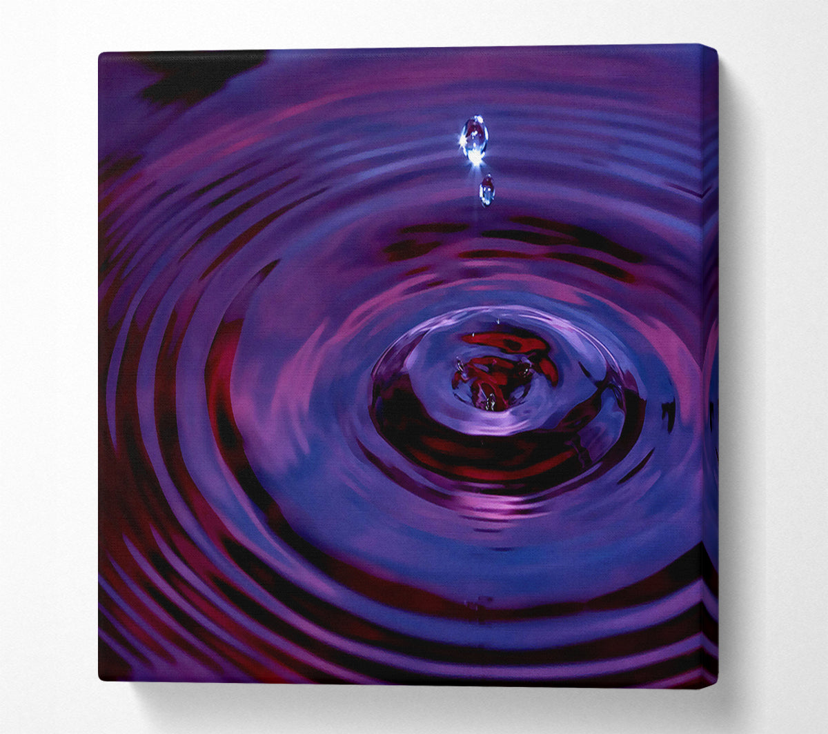 Abstract Drop Canvas Art