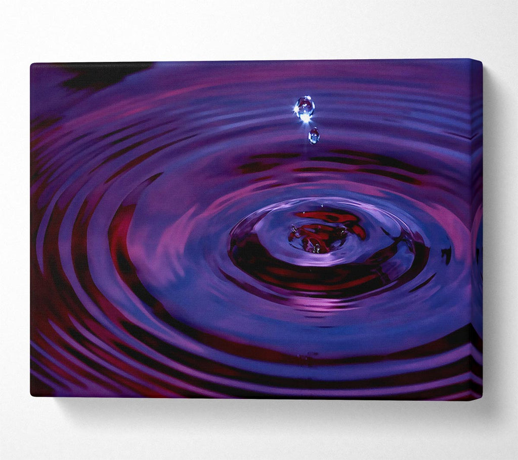 Abstract Drop Canvas Art