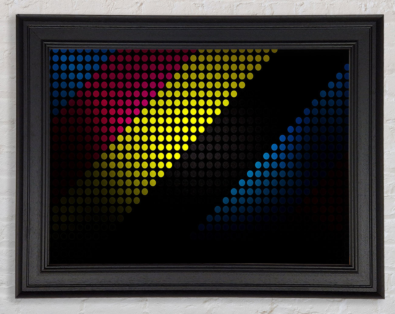 Dark Designer Framed Print