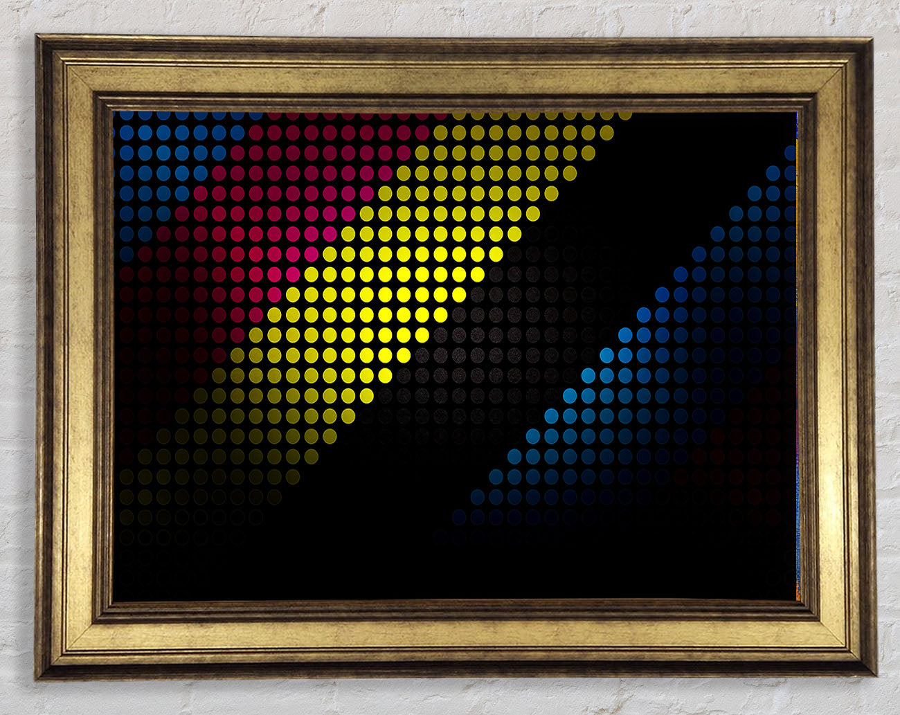 Dark Designer Framed Print