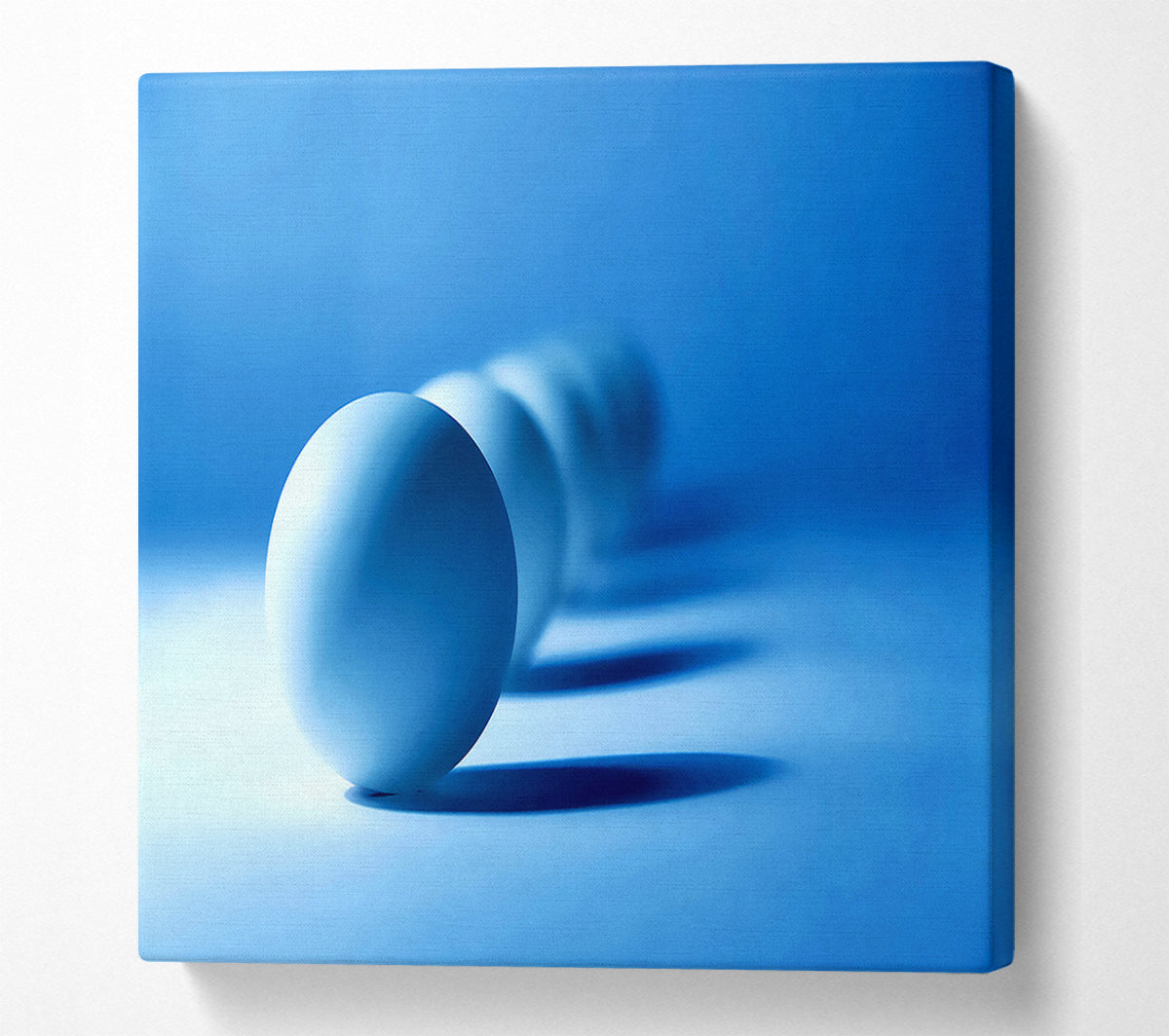 White Marbels Canvas Wall Art