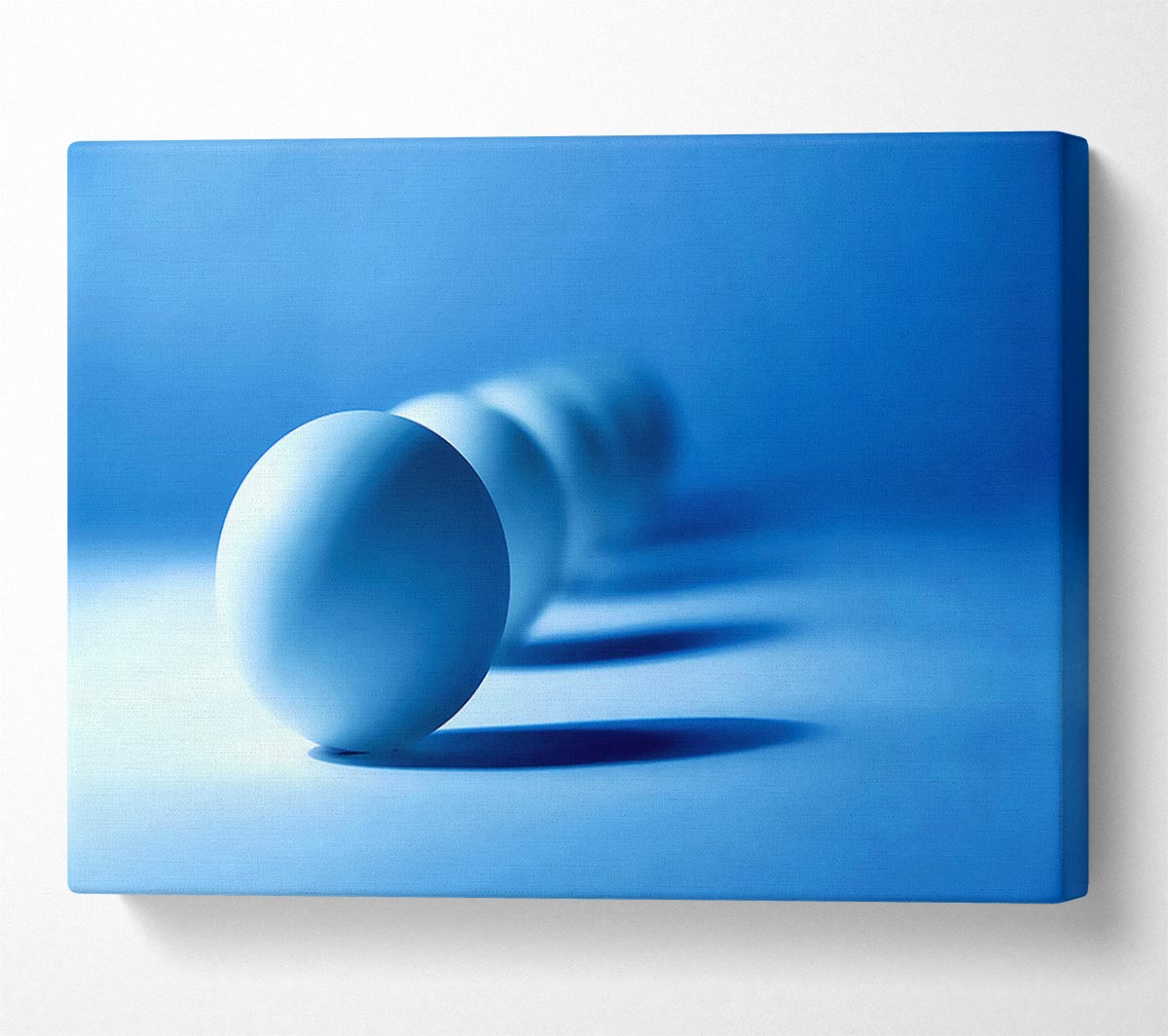 White Marbels Canvas Wall Art