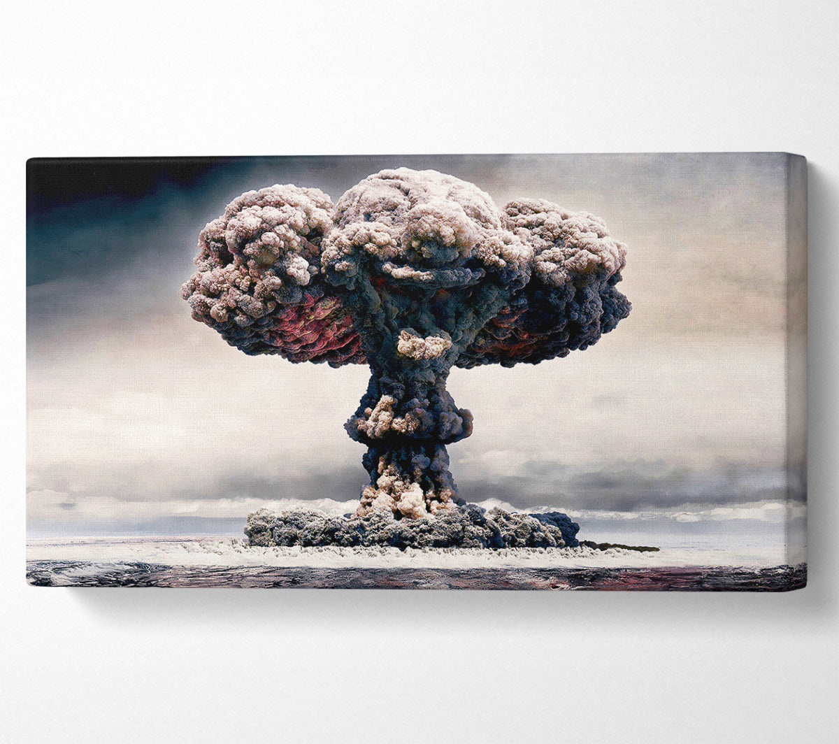 The Atom Bomb Blast Canvas Wall Art