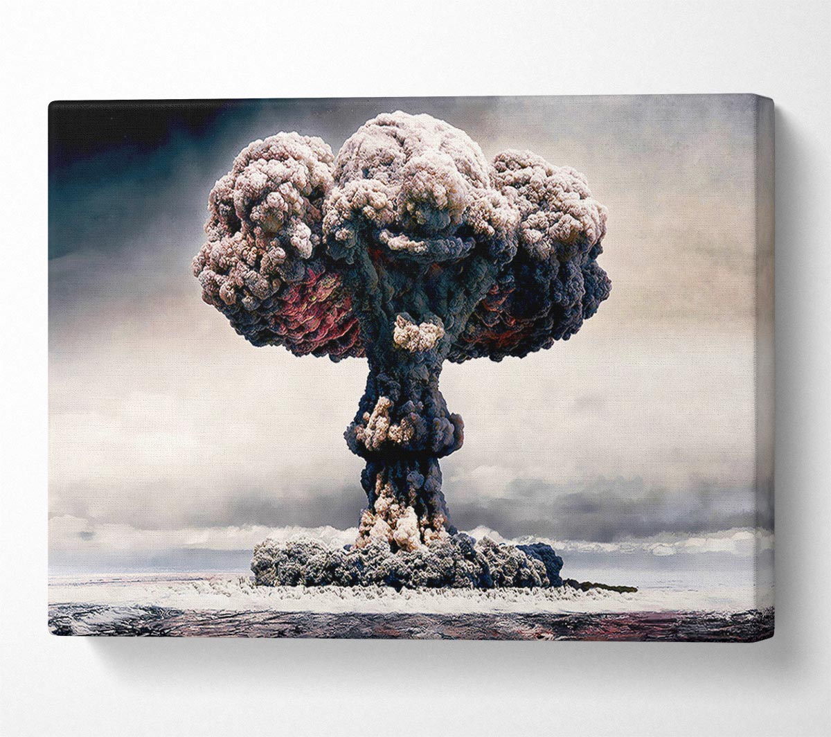The Atom Bomb Blast Canvas Wall Art
