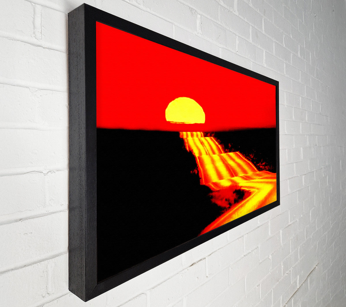 The Road To The Sun Canvas Wall Art