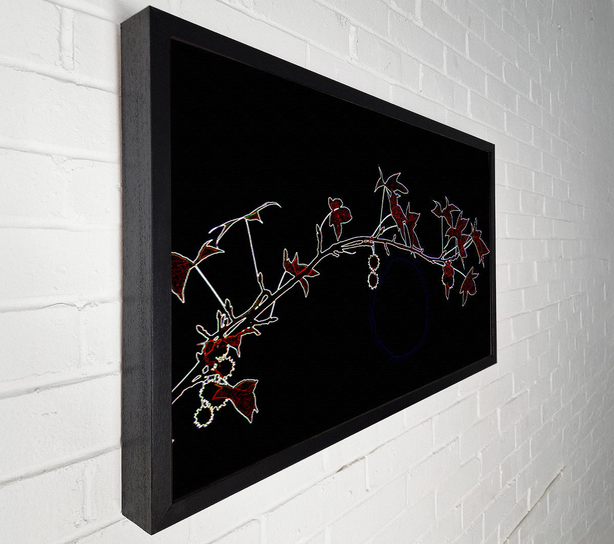 Berry Bush Canvas Wall Art