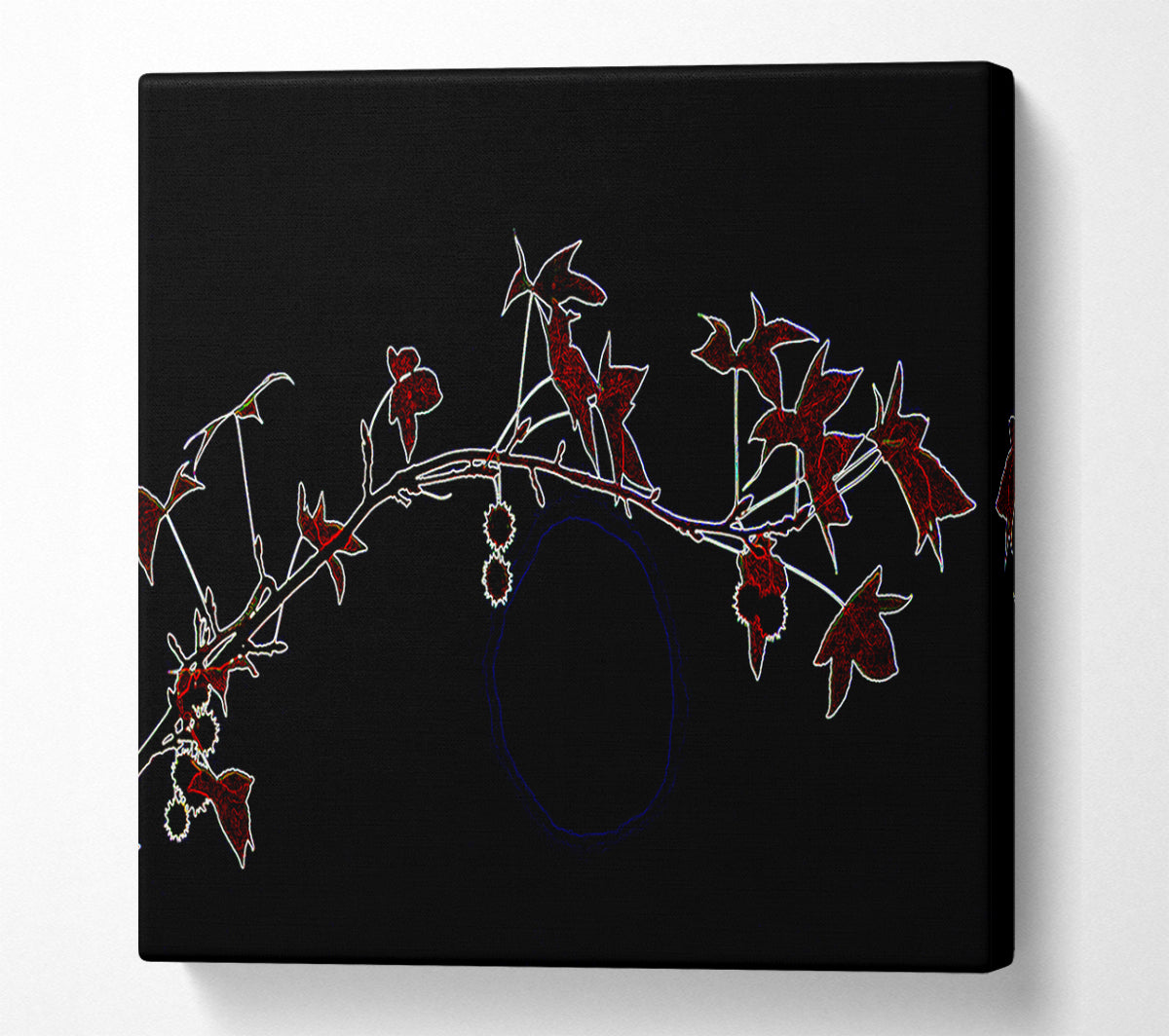 Berry Bush Canvas Wall Art