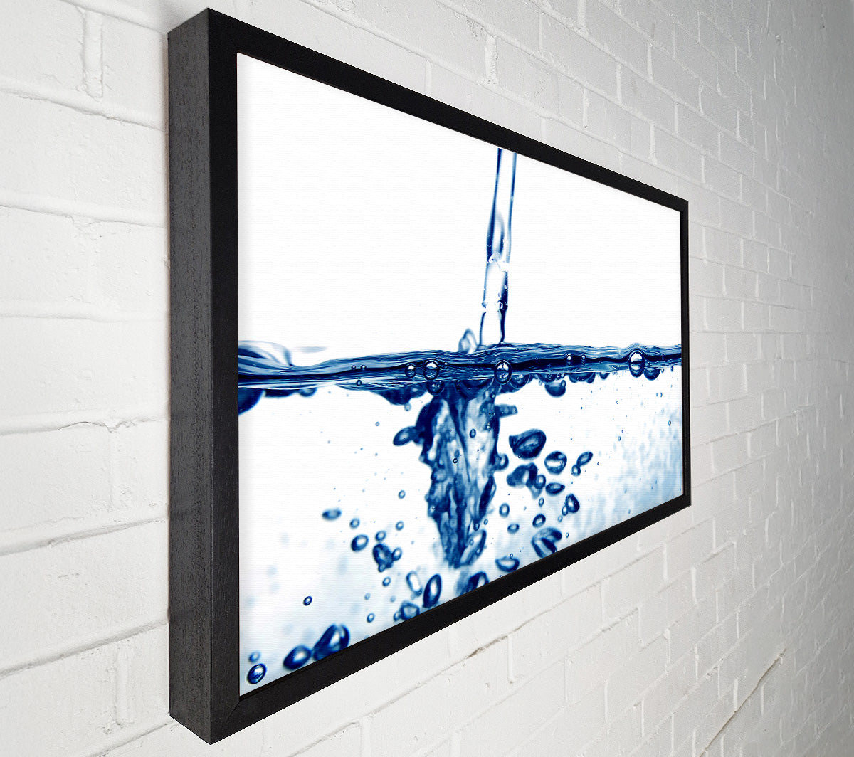 The Pattern Of Water Canvas Wall Art