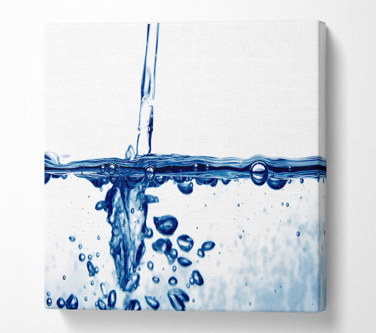 The Pattern Of Water Canvas Wall Art