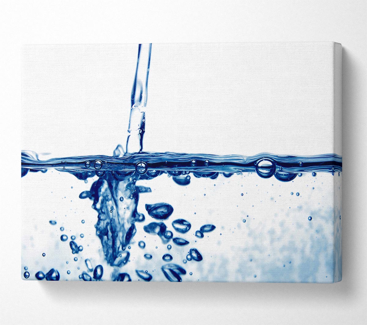 The Pattern Of Water Canvas Wall Art