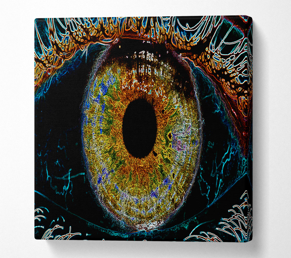 Abstract Eye Canvas Art