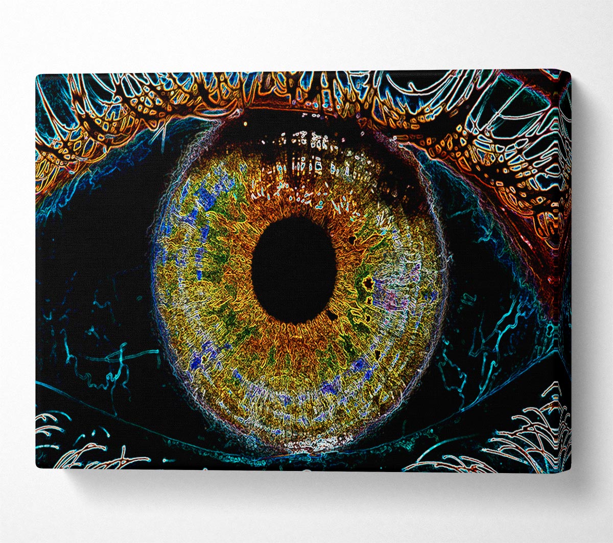 Abstract Eye Canvas Art