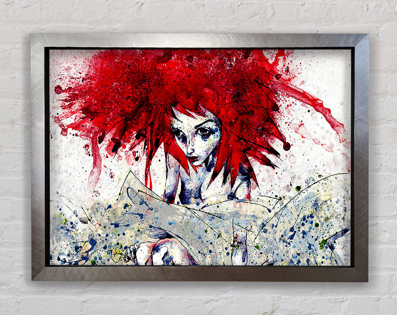 Pixie At The Bottom Of The Garden Framed Print