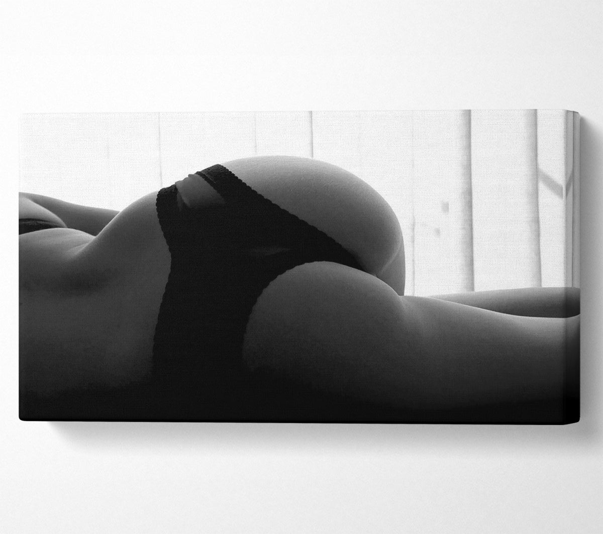 Shape Of A Woman Canvas Wall Art