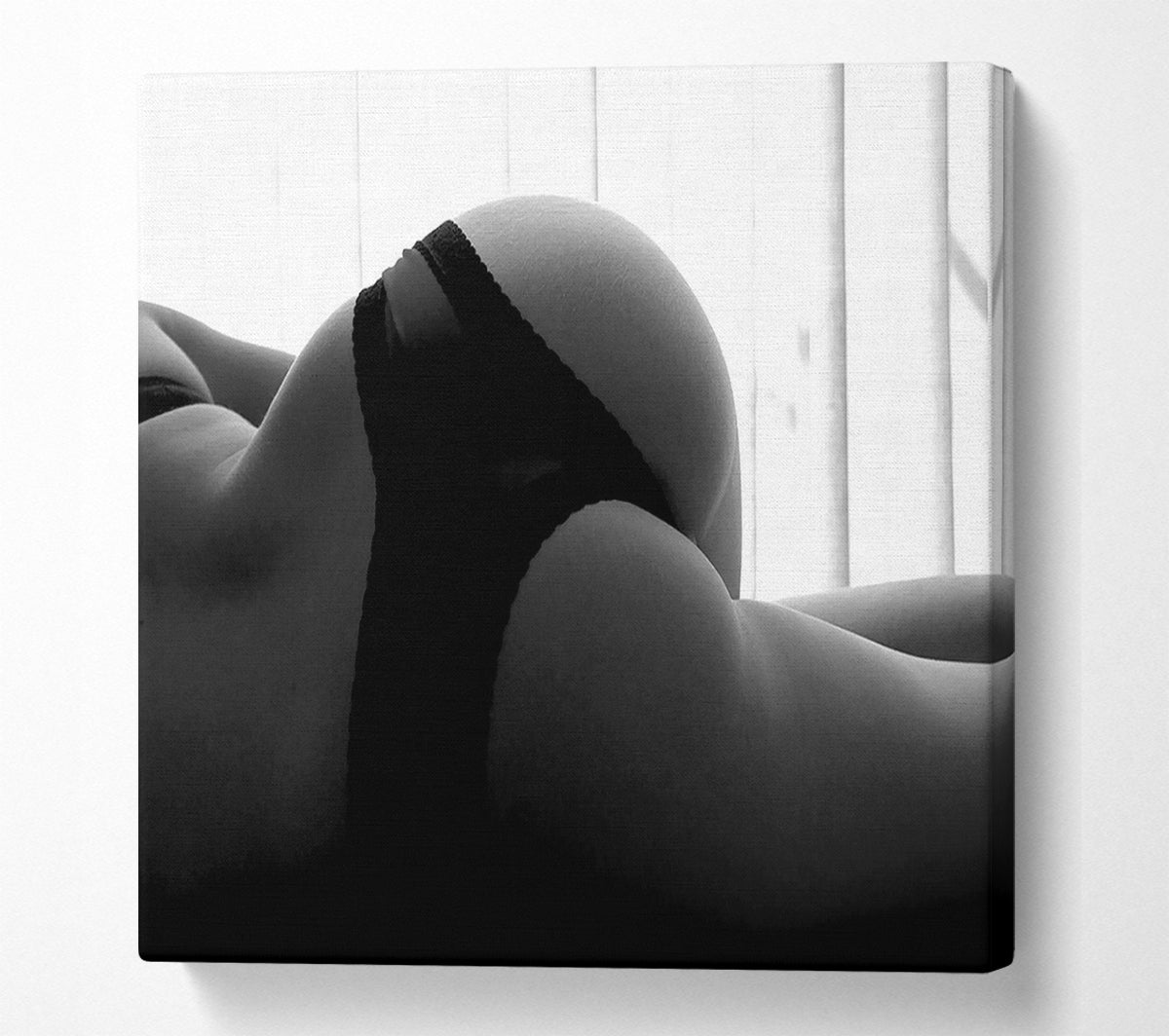 Shape Of A Woman Canvas Wall Art