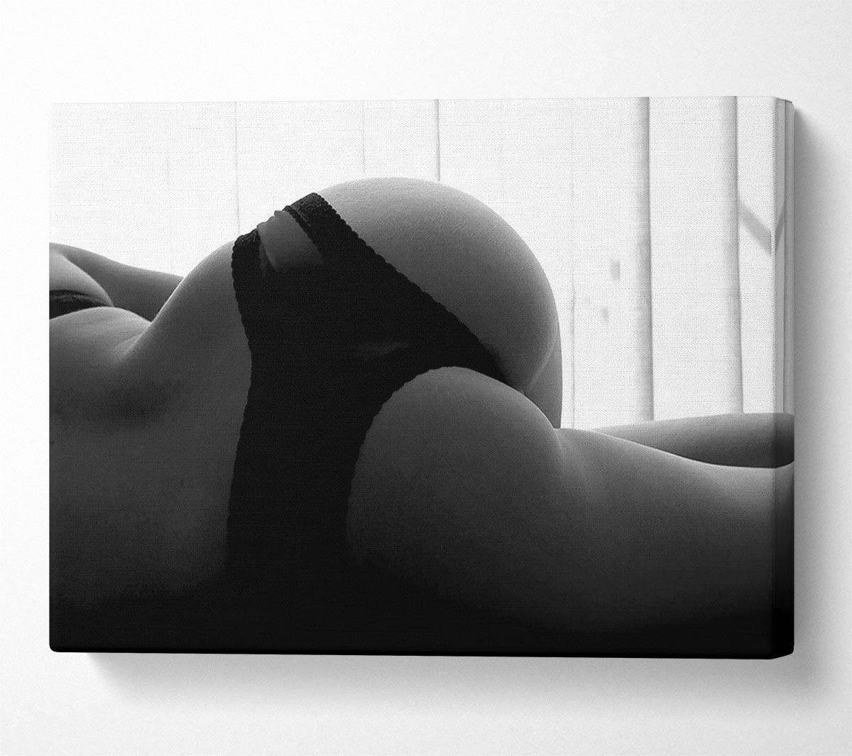 Shape Of A Woman Canvas Wall Art