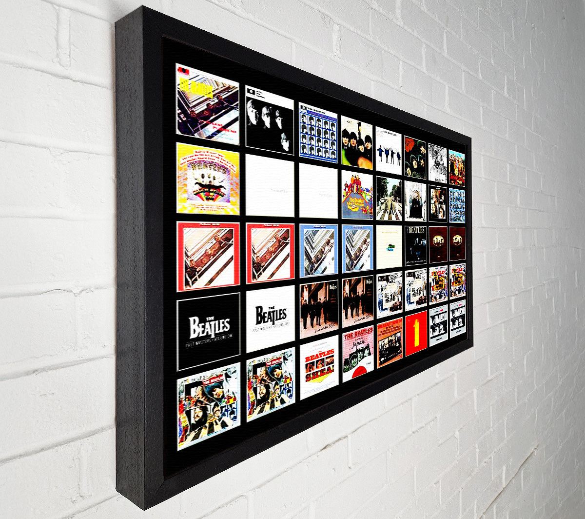 The Beatles Album Cover Canvas Wall Art