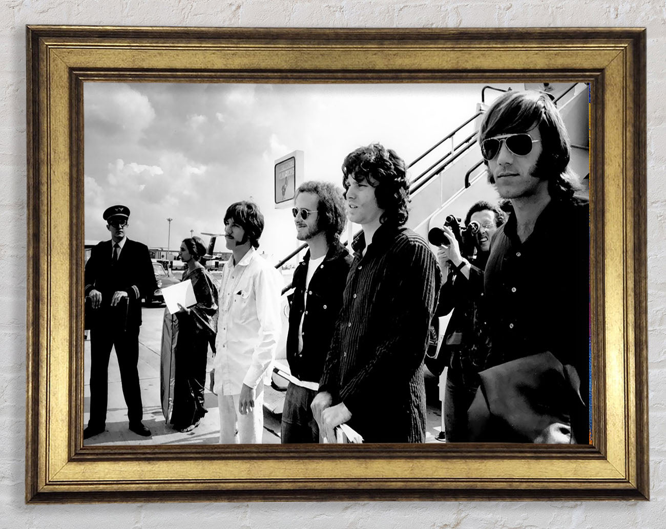 The Doors Landing Framed Print