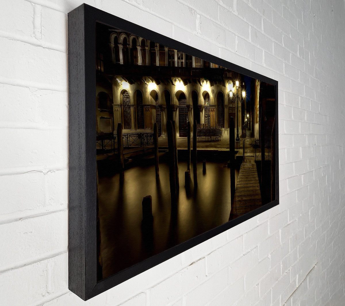 Venice Streets Canvas Wall Art