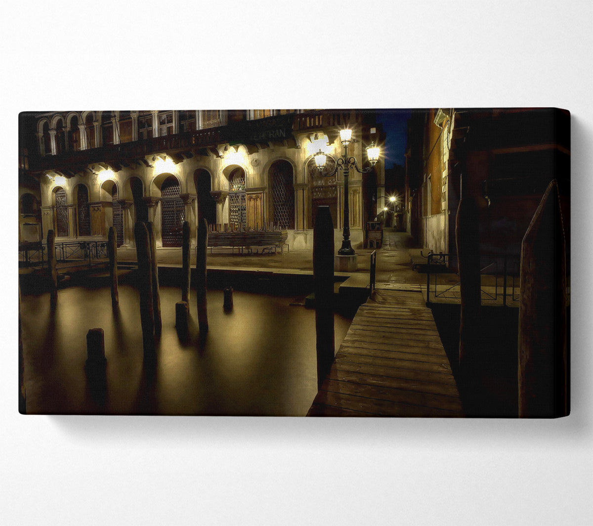 Venice Streets Canvas Wall Art