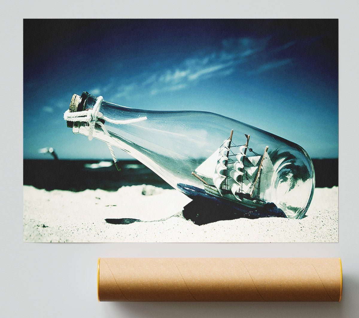 Message In A Bottle Giclee Print