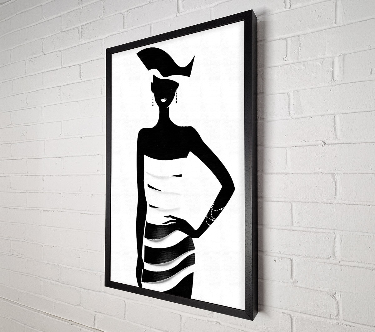 Tribal Woman Canvas Wall Art
