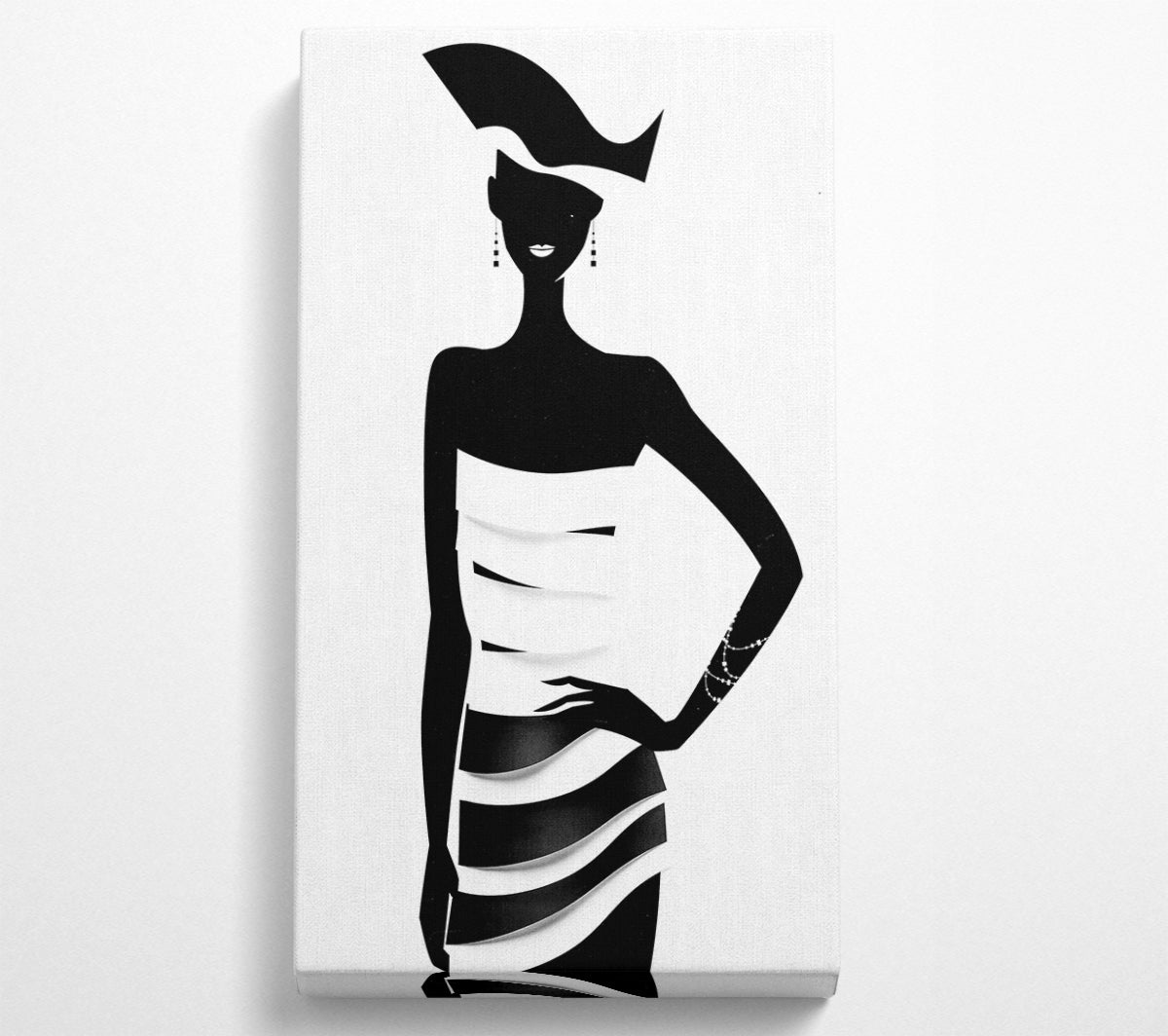 Tribal Woman Canvas Wall Art