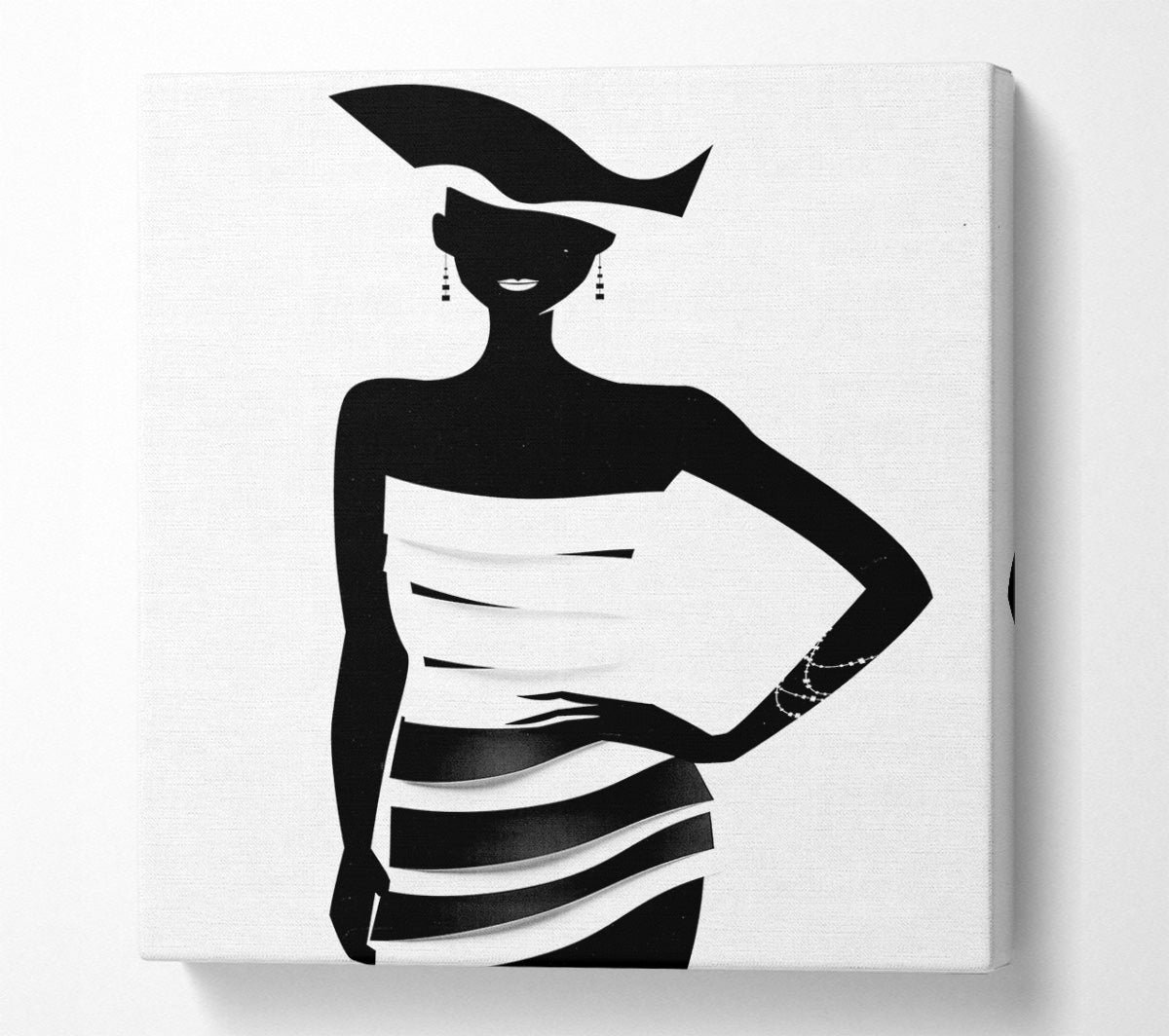 Tribal Woman Canvas Wall Art