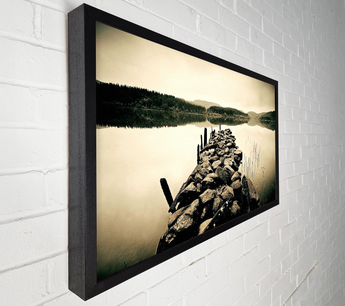 Rock Dock Canvas Wall Art
