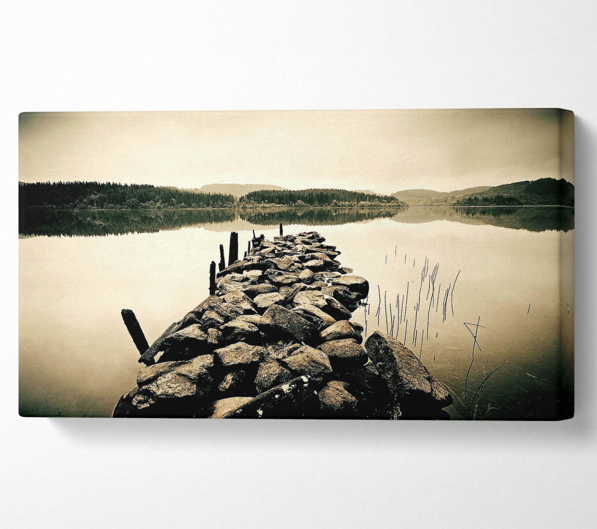 Rock Dock Canvas Wall Art